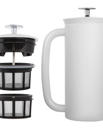 Espro P7 Stempelkande Hvid Stål   Liter