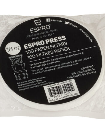 Espro 100 Stk  Papirfiltre Til     Liter