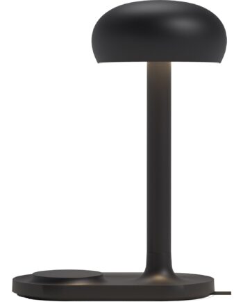 Eva Solo Emendo Lampe Med Qi Trådløs Oplader  Black