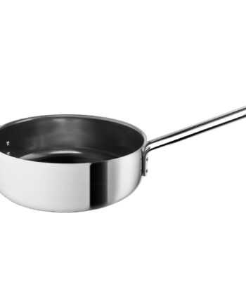 Eva Trio Sauterpande Keramisk Slip-letâ  24 Cm  Rustfrit Stål