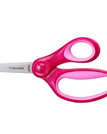 Fiskars Børnesaks 13 Cm  Rosa Glitter