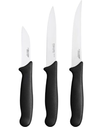 Fiskars Essential Sæt Med Grøntsagsknive   Dele