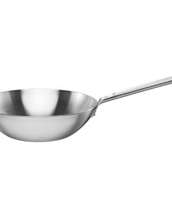 Fiskars Norden Ubelagt Wokpande 28 Cm  Rustfrit Stål