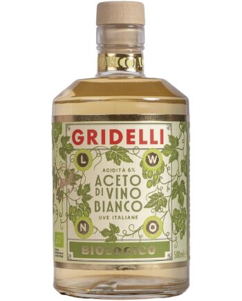 Fratelli Gridelli Aceto Di Vino Bianco økologisk Hvidvinseddike 500 Ml