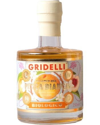 Fratelli Gridelli Balsamico Alla Pesca Bianca Hvid Balsamicoeddike 250 Ml