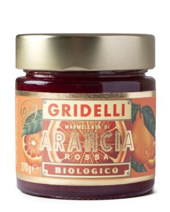 Fratelli Gridelli Marmellata Di Arancia Rossa Orange Blodappelsinmarmelade 270
