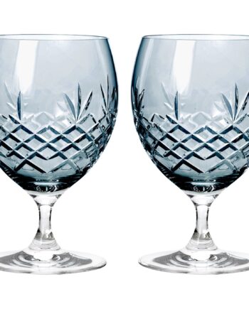Frederik Bagger Crispy Eightball Glas Sapphire