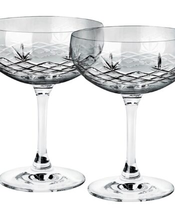 Frederik Bagger Crispy Gatsby Champagneglas Dark