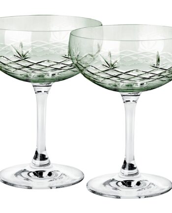 Frederik Bagger Crispy Gatsby Champagneglas  Emerald