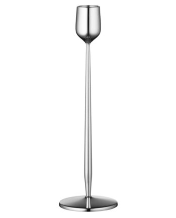 Gense Dorotea Lysestage 7x23   Cm  Blankt Stål