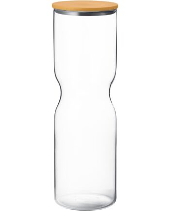 Georg Jensen Alfredo Opbevaringsboks Med Låg   Liter  Glas Gul