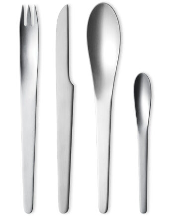 Georg Jensen Arne Jacobsen Bestiksæt Mat   Dele