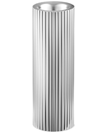 Georg Jensen Bernadotte Fyrfadsstage  Rustfrit Stål  14 Cm