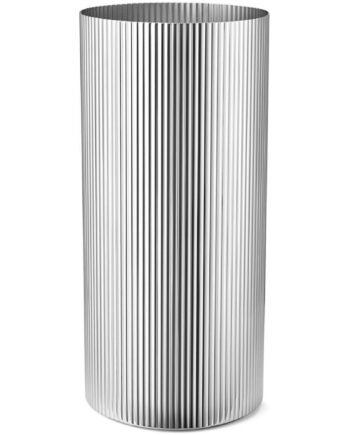 Georg Jensen Bernadotte Vase Rustfrit Stål 26 Cm