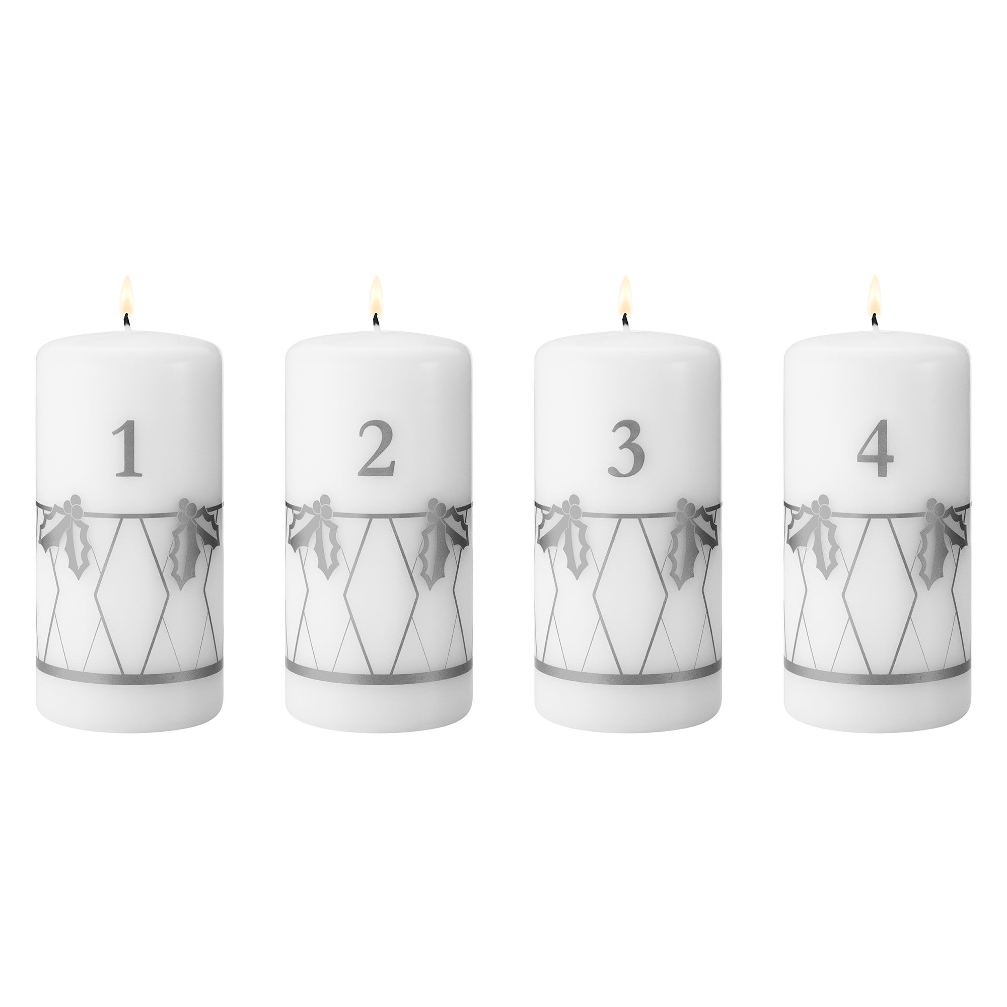 Georg Jensen Classic Christmas 2026 Adventslys   Stk  Sølv
