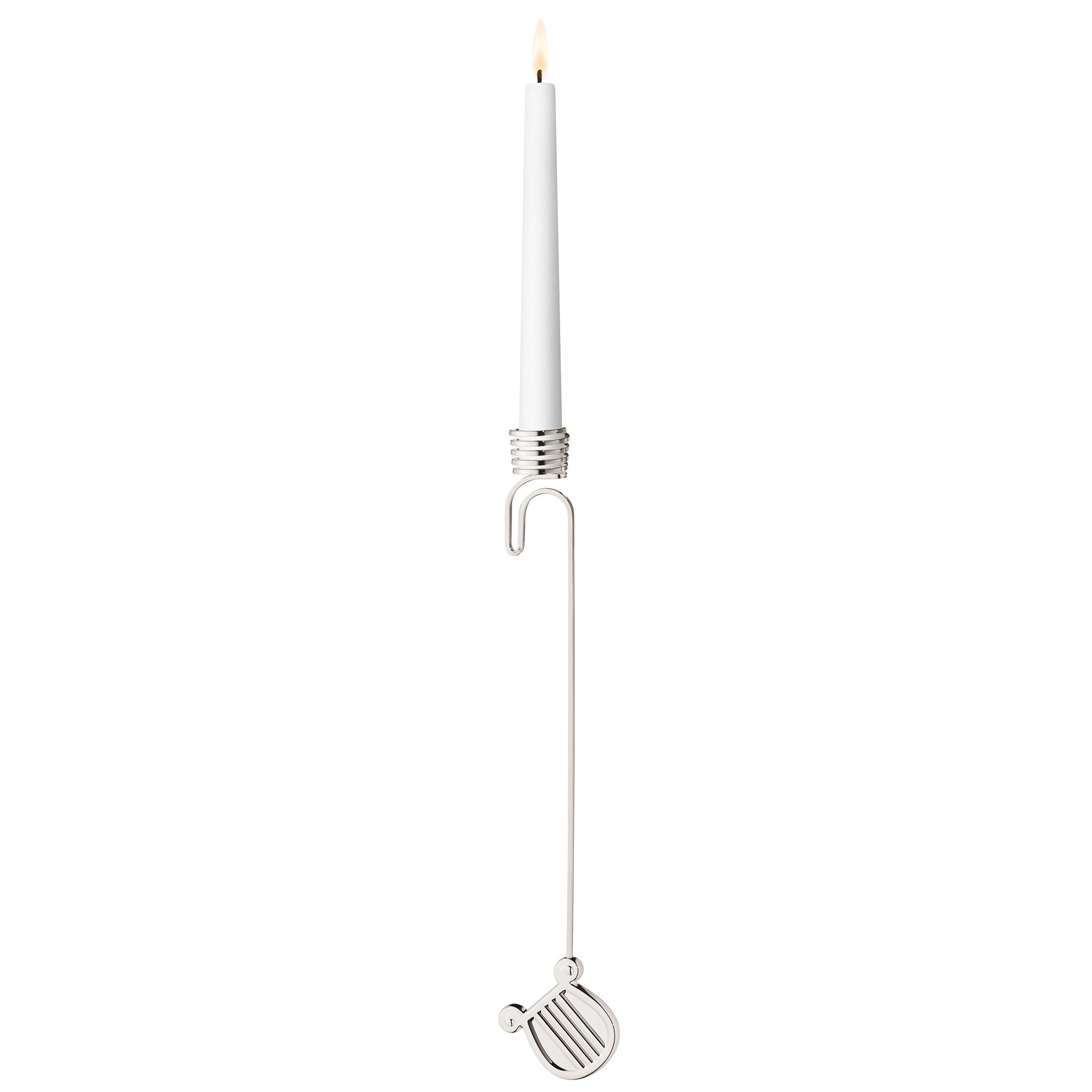 Georg Jensen Classic Christmas 2026 Harpa Lysestage  Palladium