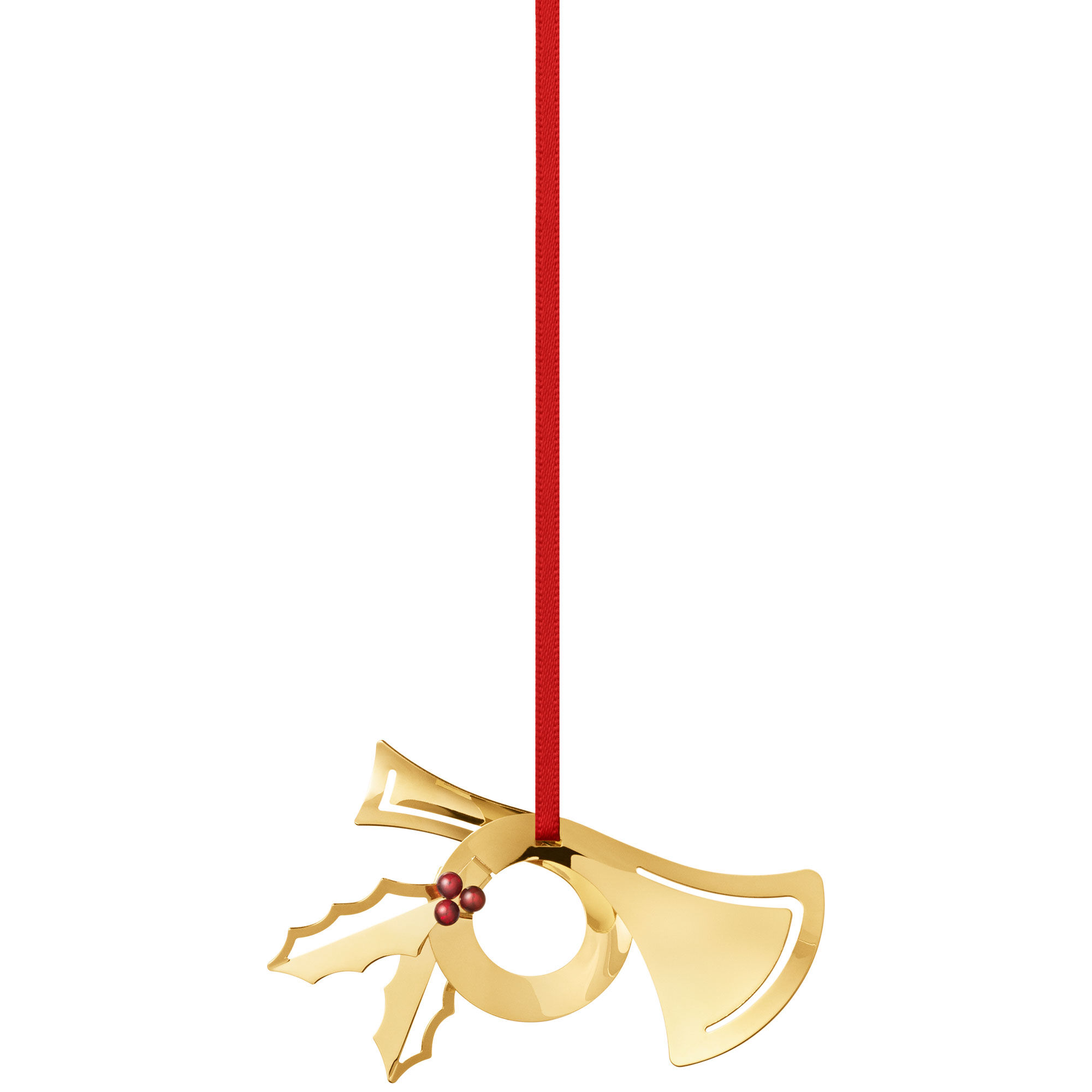 Georg Jensen Classic Christmas 2026 Horn Juleophæng  Guld