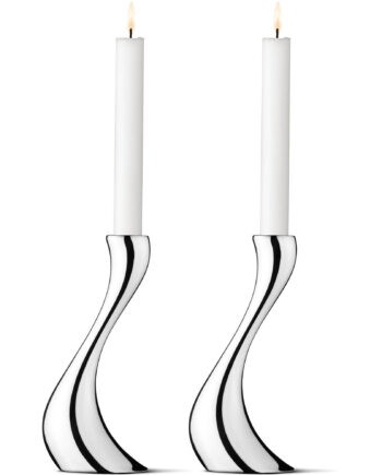 Georg Jensen Cobra Lysestage  Mellem    Stk