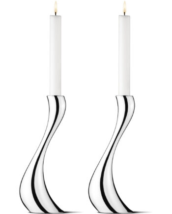 Georg Jensen Cobra Lysestage  Stor    Stk