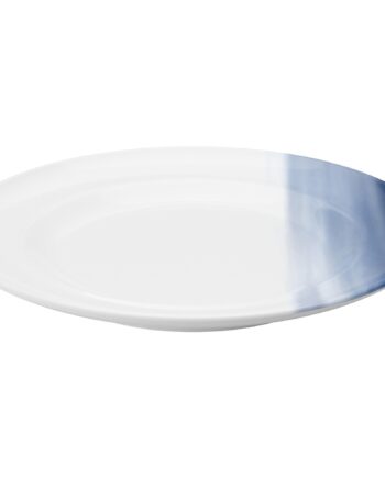 Georg Jensen Koppel Dekor Tallerken 16 Cm  Hvid Blå