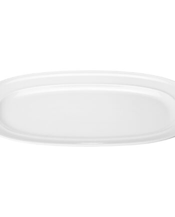 Georg Jensen Koppel Ovalt Serveringsfad 31 Cm  Hvid