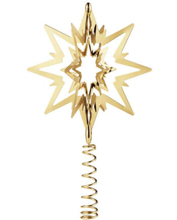 Georg Jensen Star Juletræsstjerne Guld Lille