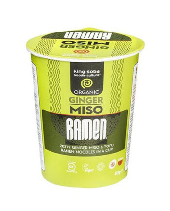 Ginger Miso Ramen Instant Kopnudler Uden Gluten