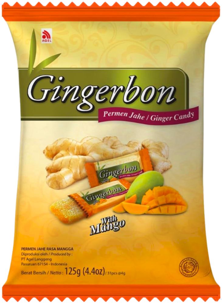 Gingerbon Ginger Candy Mango 125