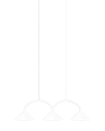 Globen Lighting Curve   Pendel Lampe  Hvid