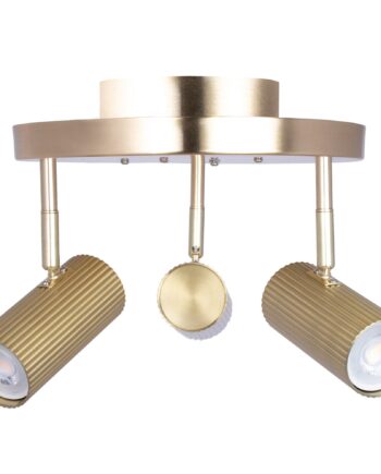 Globen Lighting Hubble   Plafond  Børstet Messing