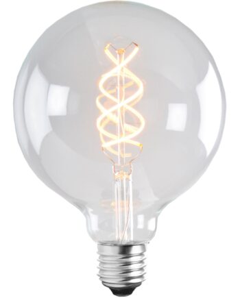 Globen Lighting Lyskilde E27 Led Soft Filament Globe 125 Mm 5w  Klar