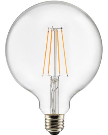 Globen Lighting Lyskilde E27 Led  -trins Dæmpbar Globe 125 Mm    -7w  Klar
