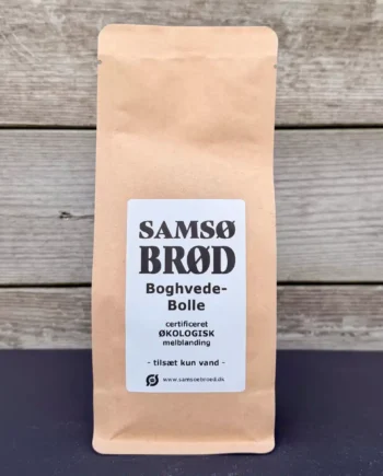 Glutenfri Boghvedebolle Melblanding Samsø Brød