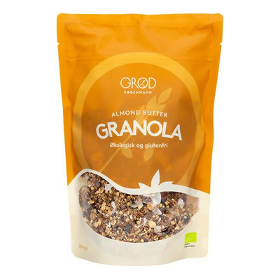 Glutenfri Granola Almond Butter Grød økologisk
