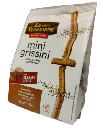 Glutenfri Grissini Med Sesam Og Chiafrø