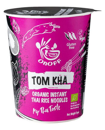 Glutenfri Instant Nudelsuppe Tom Kha