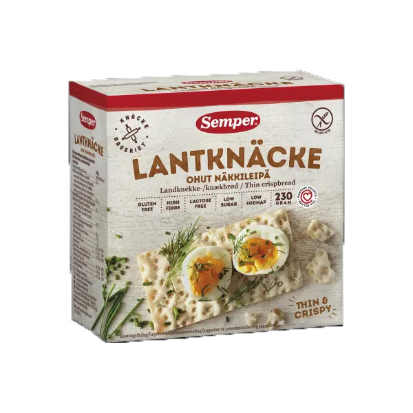 Glutenfri Landknækbrød