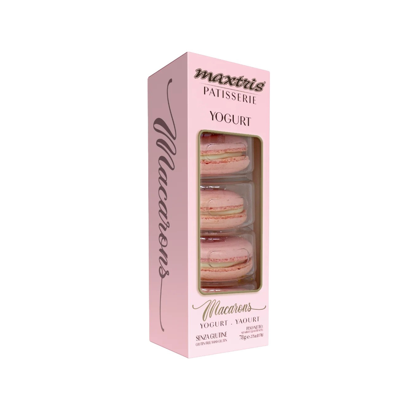 Glutenfri Macarons Yoghurt