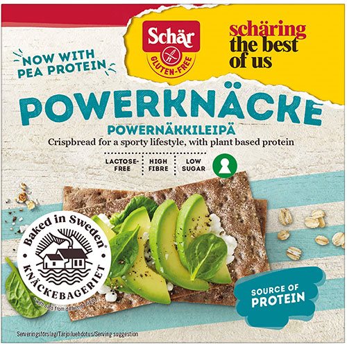 Glutenfri Powerknækbrød