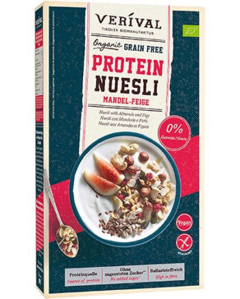 Glutenfri Proteinmüsli Med Mandel Og Figen  øko