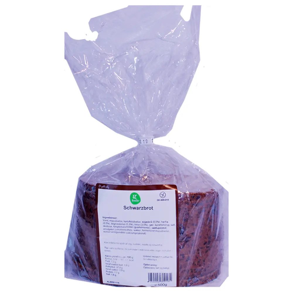 Glutenfri Schwartzbrot Skiver Obs Bedst Før 04-09-2026