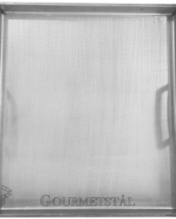 Gourmetstål Stegebord Med Kant  39   34 Cm
