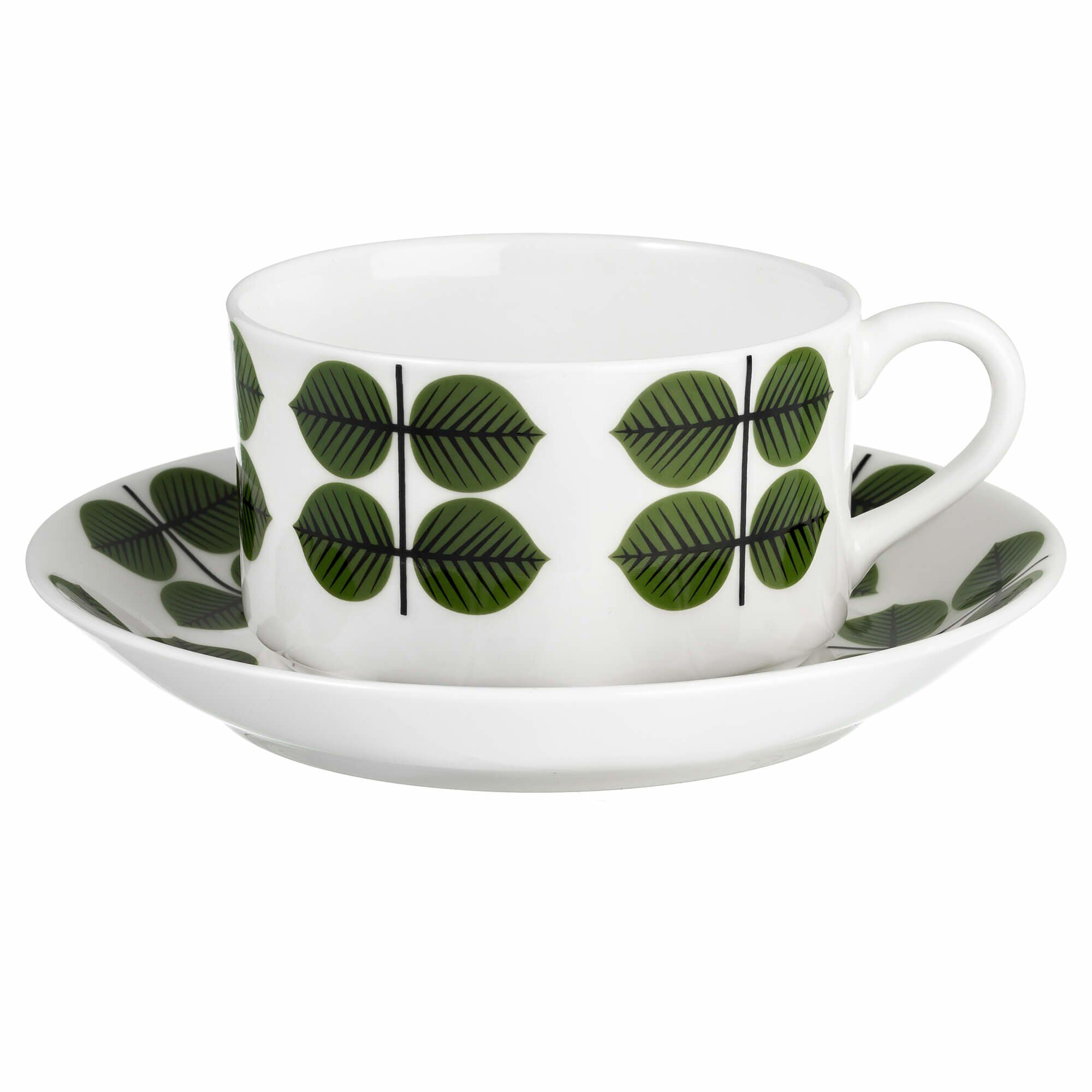 Gustavsberg Berså Kaffekop Med Underkop 15 Cl