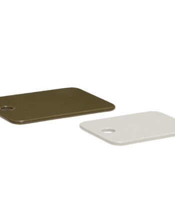 Hübsch Amare Smørplatter  Sand Oliven