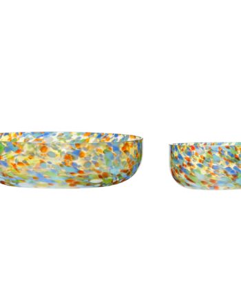 Hübsch Confetti Skåle   Stk  Multicolor