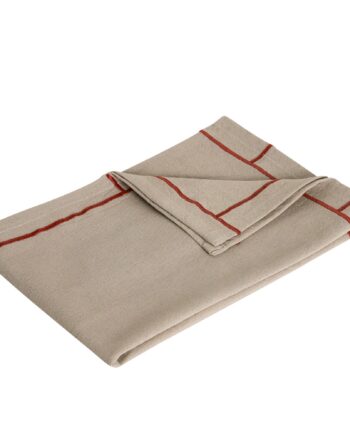 Hübsch Easypeasy Viskestykke  Beige Rød