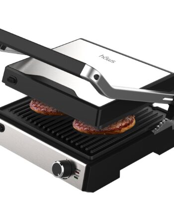 Hã Ws  Møn Proff Bord- Paninigrill  Rustfri Sort