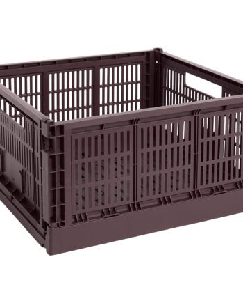 Hay Colour Crate Large Square Opbevaringskasse  Bordeaux
