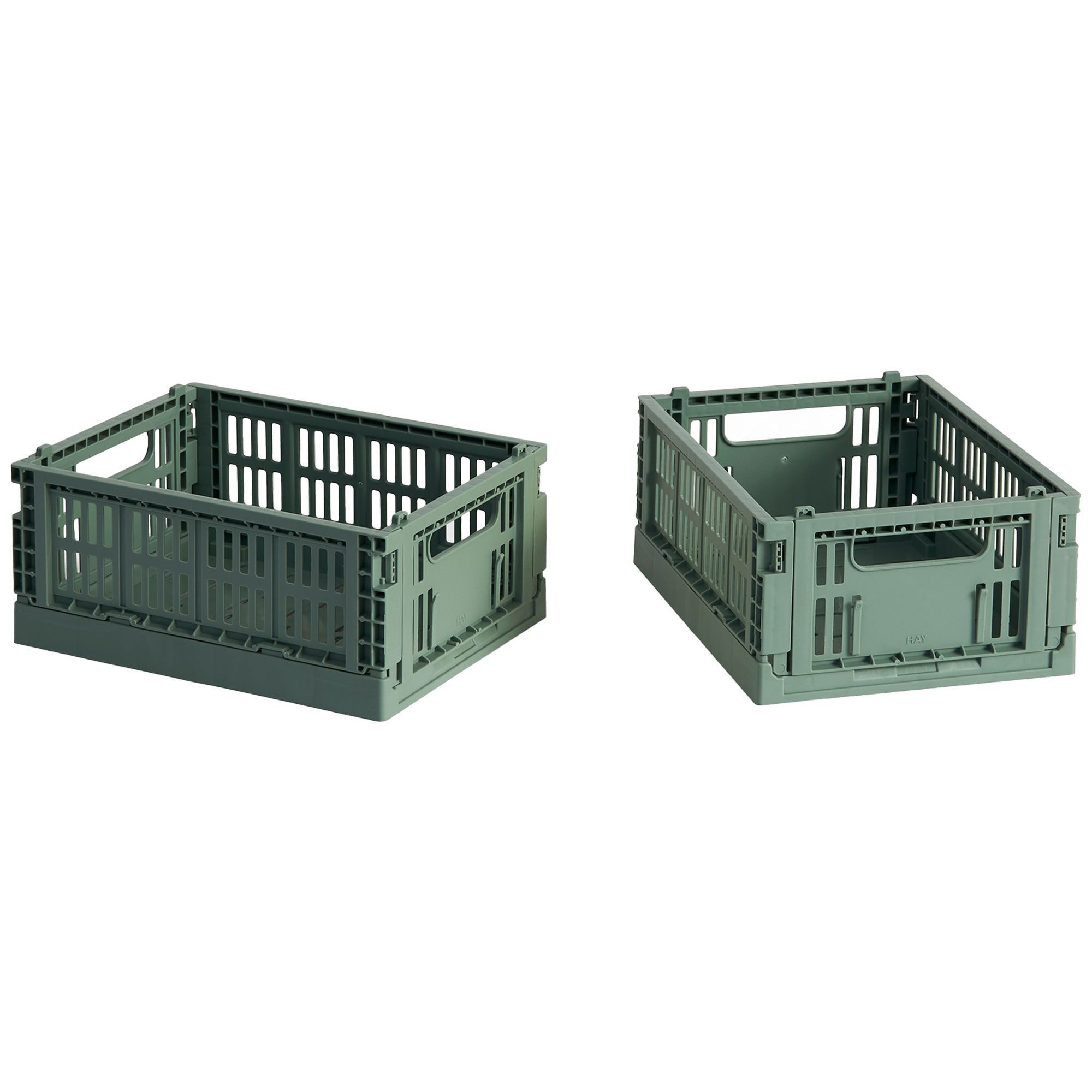 Hay Colour Crate Mini Opbevaringskasse Sage Green Stk