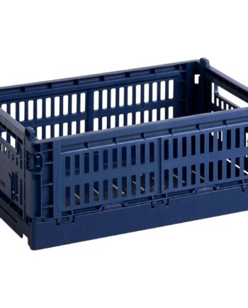 Hay Colour Crate Opbevaringskasse  Small  Dark Blue